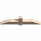 Ekena Millwork Eugene Smooth Timber Gable Bracket, Douglas Fir, 60"W x 12"H x 5 1/2"D x 5 1/2"F, 5/12 Pitch GBW060X12X0606EUG00SDF - alternate 2